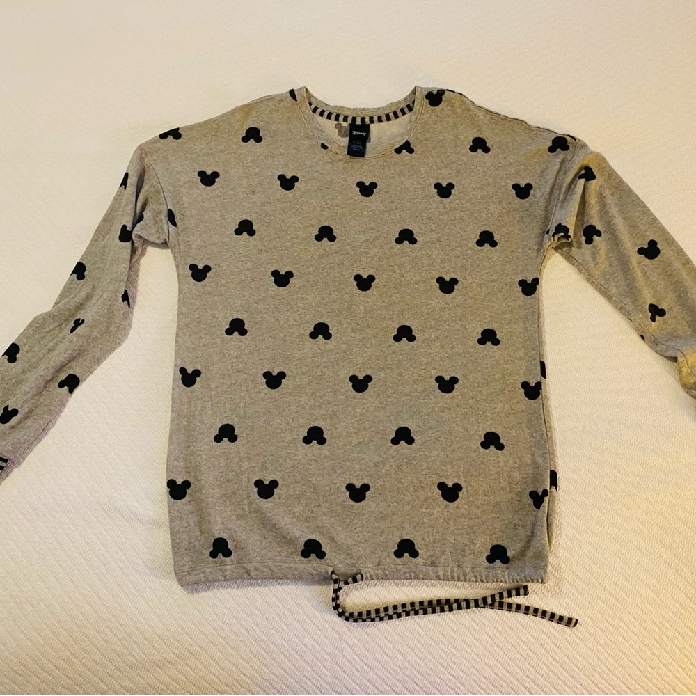 Disney long-sleeve pullover top (S) NWOT